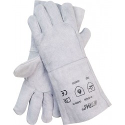 Schweißerhandschuhe, Spaltleder, 35cm