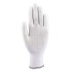 Nylon-Feinstrickhandschuhe, weiß, o. Beschichtung