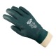 PVC-Handschuhe, grün, Strickbund