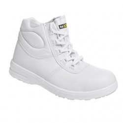 S2-Schnürstiefel, weiß "Montpellier"