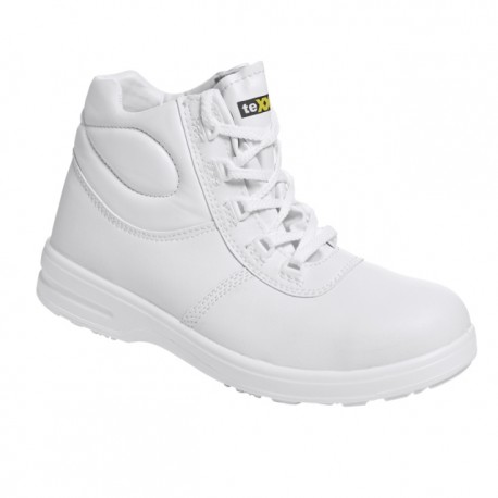 S2-Schnürstiefel, weiß "Montpellier"