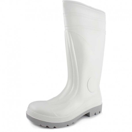 S4-PVC-Stiefel, weiß