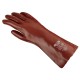 PVC-Handschuhe, rot, 40cm