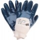 Nitrilhandschuhe, blau, teilbeschichtet
