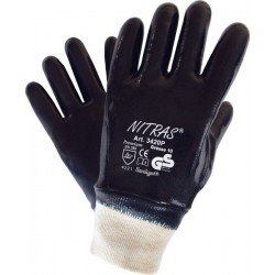 Nitrilhandschuhe, blau, vollbeschichtet PREMIUM