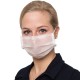Mundschutz, weiß, 2-lagig