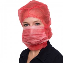 Astronautenhaube mit Mundschutz