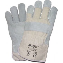 Rindspaltlederhandschuhe "Split Star 1"